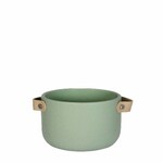 Cover for SIGNA flower pot, diameter 12x10cm, green|mint (SALE)|Ego Dekor