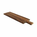 T&G WOODWARE Board BAROQUE, rustic acacia wood, 46x12cm