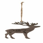 Zasłona jeleń z dużym rogiem, 8,5x0,5x10cm, szt|Ego Dekor