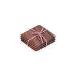 Coaster TUSCANY, 10x10x0.8cm, acacia, S4|TaG WoodWare