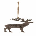 Deer curtain with large antlers, 11x0.5x12.5cm, pc|Ego Dekor