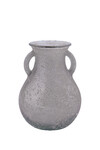 Recycled glass amphora, 16 cm, gray (package includes 1 pc)|Vidrios San Miguel|Recycled Glass