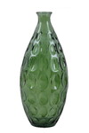 Recycled glass vase 