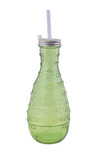 Recycled glass drinking bottle, 