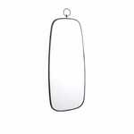 UOMO mirror, black, 33x82cm | Ego Dekor