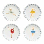 Dessert plate 17cm, THE NUTCRACKER, white, set of 4|Casafina