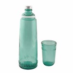 Drinking bottle - set JUEGO, 1L, vol. green (package contains 1 pc)|Vidrios San Miguel|Recycled Glass