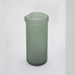 Vase SIMPLICITY, straight, 28cm, green matte|Vidrios San Miguel|Recycled Glass