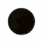 Plate 27 cm, LAGOA ECO GRES, black|Costa Nova