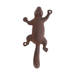 Wall hook Squirrel, brown, 8x22x3cm|Esschert Design