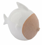 Decoration fish, ceramic, white, 18x11x16cm, (package includes 1 pc)|Ego Dekor