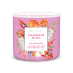 Candle 0.41 KG DRAGONFRUIT SPLASH, ANTIODOR, aromatic in a jar, 3 wicks|Goose Creek