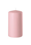 Świeca SAFE CANDLE średnica 4x8cm, różowa|antykrzyżowa, opak. 24 szt.|Wenzel