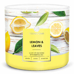 Svíčka 0,41 KG LEMON & LEAVES, aromatická v dóze, 3 knoty|Goose Creek