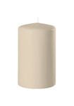 Candle SAFE CANDLE diameter 4x8cm, brown|sahara, pack of 24|Wenzel