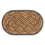 Rubber mat with coconut fiber WOVEN, 75x2.3x45cm|Esschert Design