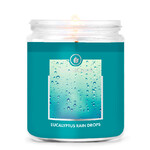 Candle with 1-wick 0.2 KG EUCALYPTUS RAIN DROPS, aromatic in a jar with a metal lid|Goose Creek