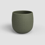 Květináč AURA, 25cm, keramika, zelená|OLIVE GREEN|Artevasi