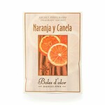 Woreczek zapachowy POCKET SMALL, papier, 5,5 x 7,5 x 0,3 cm, Narany Canela|Boles d'olor