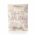 Fragrance bag POCKET SMALL, paper, 5.5 x 7.5 x 0.3 cm, White Musk|Boles d'olor