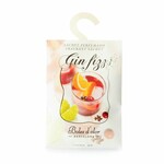 Scent bag LARGE, paper, 12 x 17 x 0.3 cm, Gin Fizz (SALE)|Boles d'olor