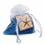 Scented bag ORGANZA 7 x 7.5 x 3 cm Oceano Expositor|Boles d'olor