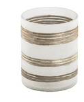 Striped candlestick, V (SALE)|Ego Dekor