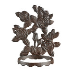 Flower pot holder Rose, cast iron (SALE)|Esschert Design