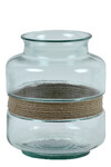 ECO Recycled glass vase 